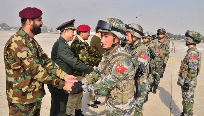 Special Force contingent of Chinese Military arrives in Pakistan