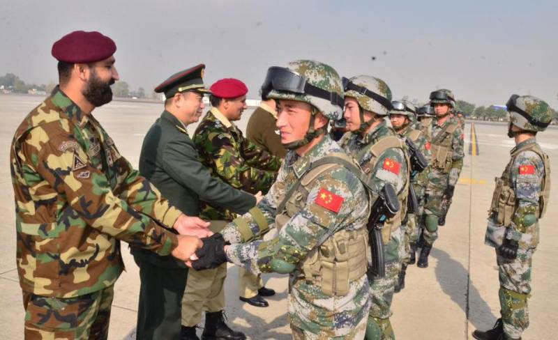 Pakistan Chinese Militaries three weeks counter terrorism exercise kicks off