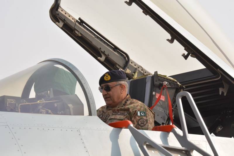 COAS General Bajwa lauds professionalism of PAF and PLAAF during bilateral exercise