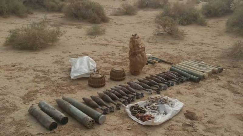 FC Balochistan recovers cache of arms, ammunition