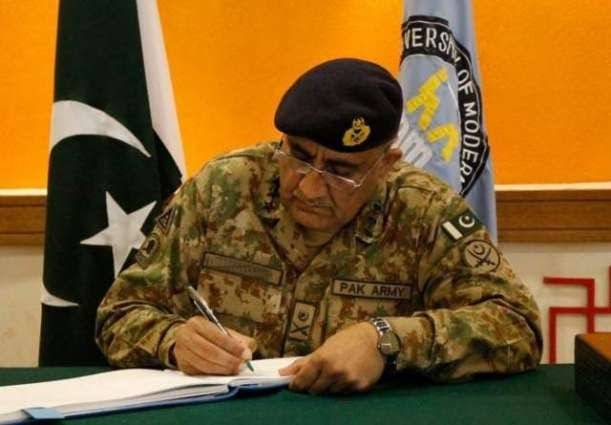 COAS General Bajwa signs death warrants of 15 hardcore terrorists