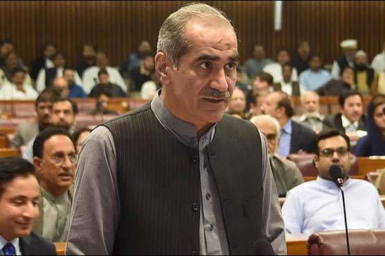 Disgruntled Khawaja Saad Rafique in NAB custody gives sermon in National Assembly