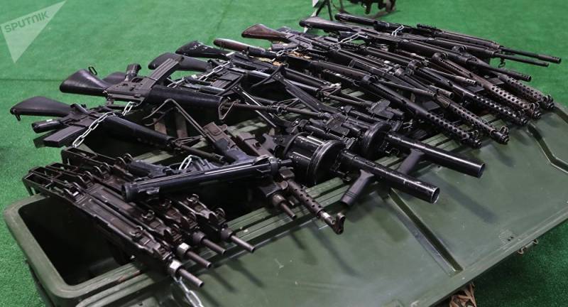 Huge Cache Of US And Israeli Made Weapons Recovered From Terrorists In ...