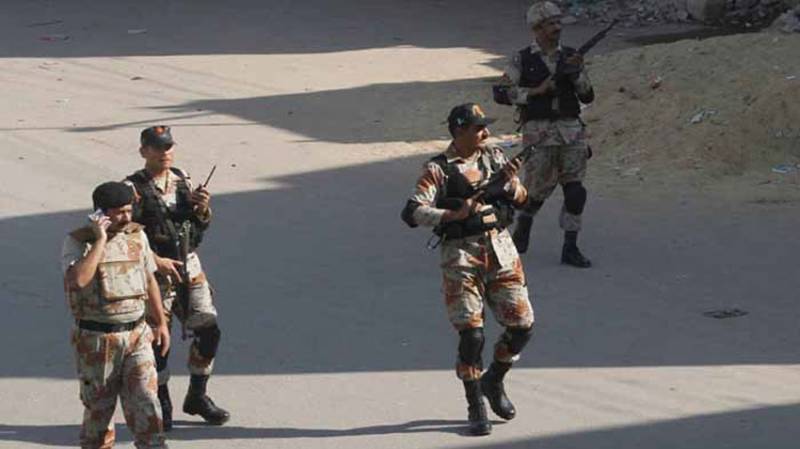 Rangers arrest 13 accused in Karachi