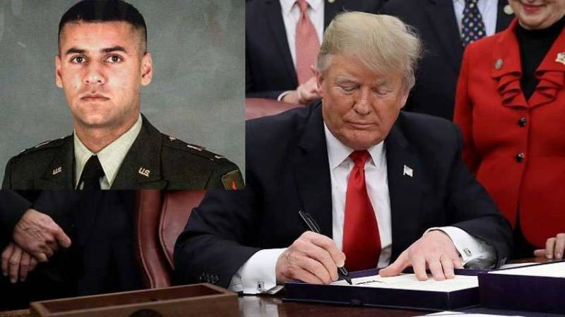 Trump signs bill to honour fallen Muslim US Army Captain Humayun Khan