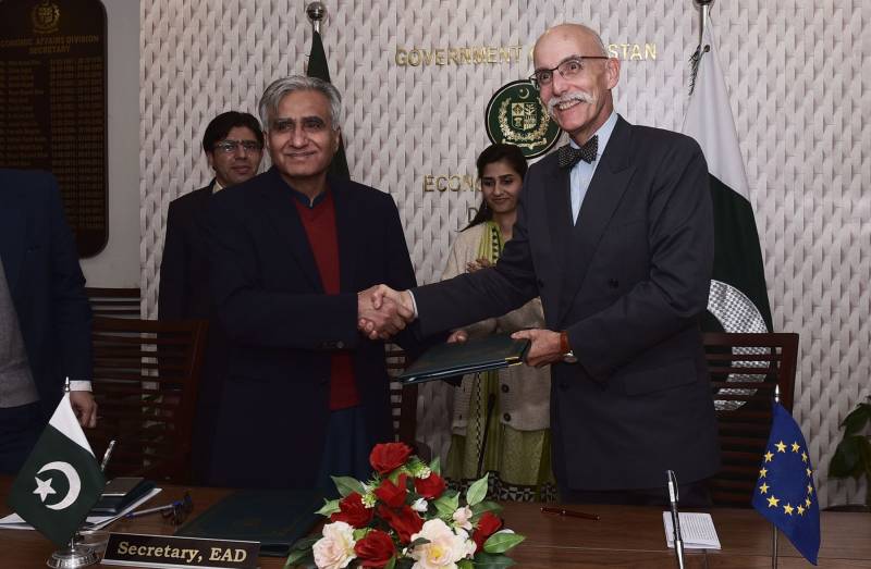 Pak, EU sign two agreements for Rural Advancement