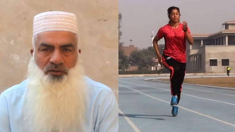 Pakistan’s fastest female Athlete is a daughter of Imam Masjid