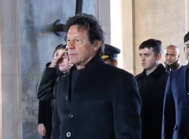 PM Imran Khan visits Mausoleum of Ghazi Mustafa Kamal Ataturk