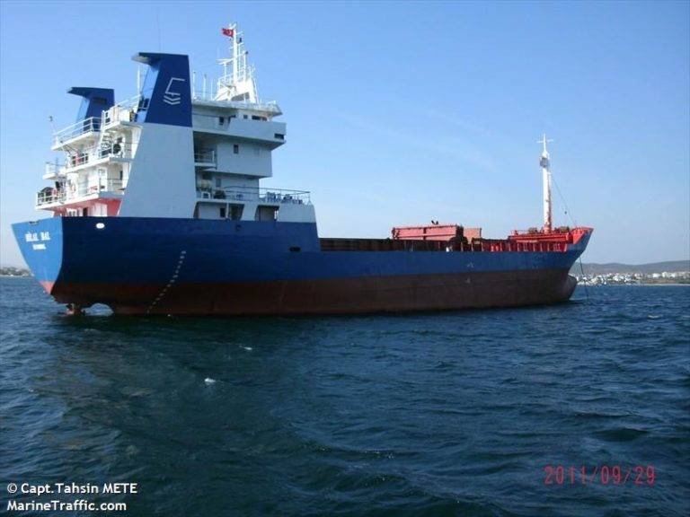 Cargo Ship sunk off Turkey Black Sea coast