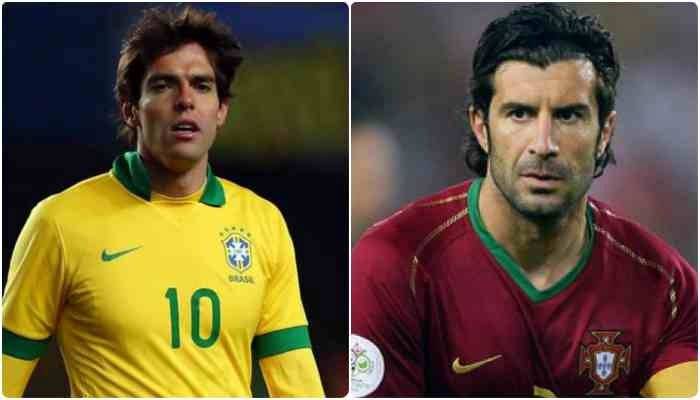 International football starts Kaka and Figo leave a video message before arrival in Pakistan