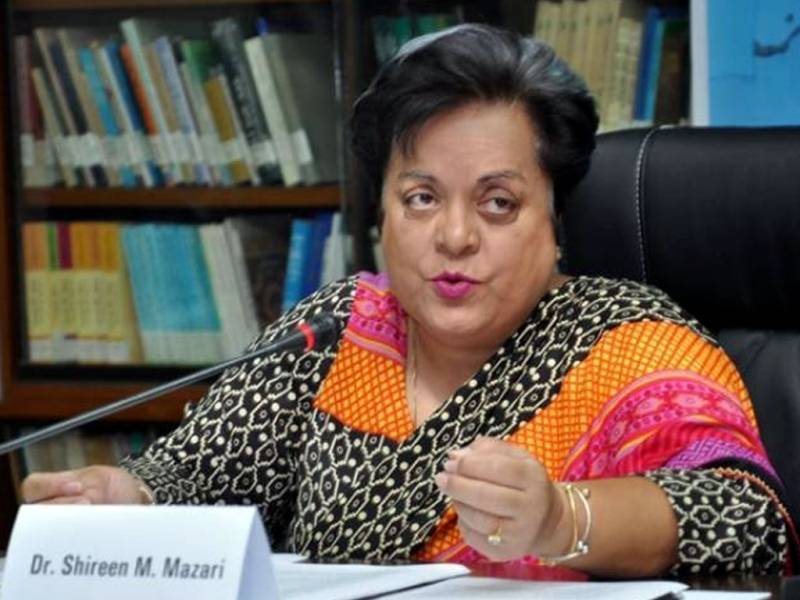 People enjoying better HR in Pakistan than other countries: Shireen Mazari 