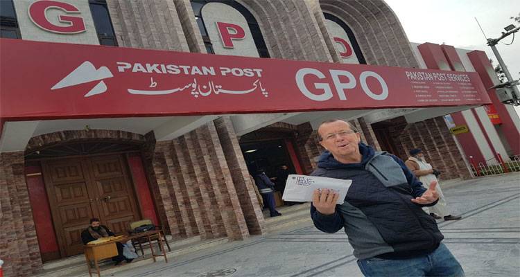 In a first, German Ambassador sends gifts to his family in Berlin through Pakistan Post