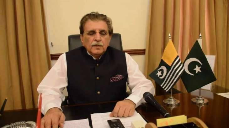 AJK PM condemns Indian firing at Goi sector