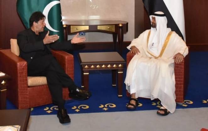 PM meets Abu Dhabi Crown Prince & Lebanese PM; discusses bilateral interests