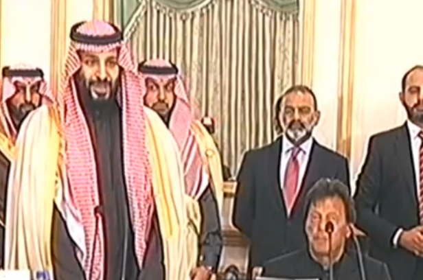 Saudi Crown Prince MBS impressed with Pakistani PM Imran Khan