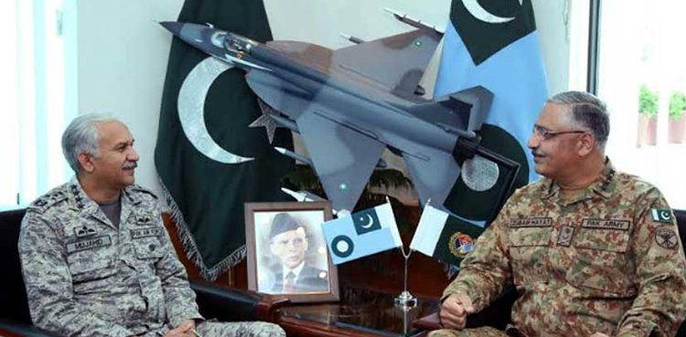 CJCSC General Zubair Mahmood visits PAF Headquarters