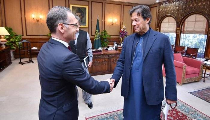 German Foreign Minister met PM Imran Khan