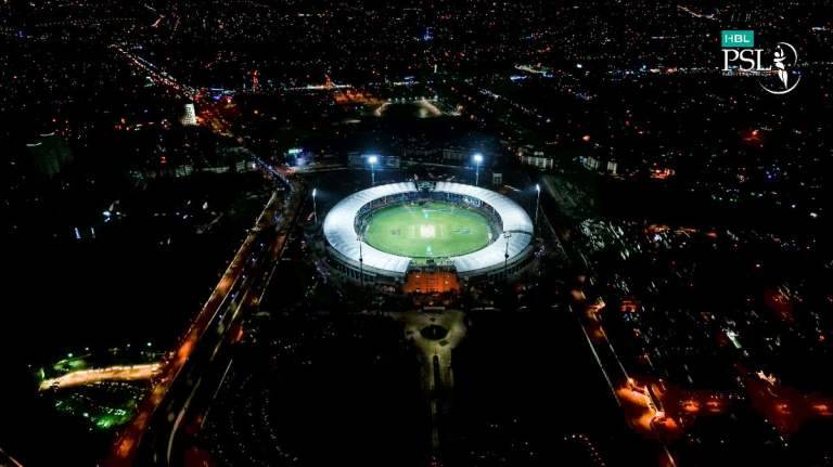 Pakistan Army Chief arrives in National Stadium Karachi to witness PSL Final