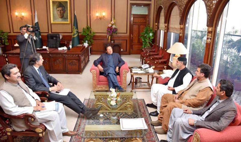 Sardar Akhtar Mengal calls on PM