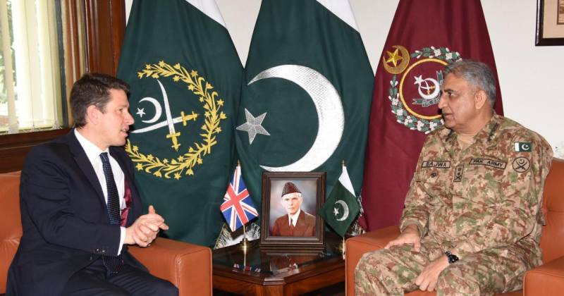 Britain appreciates Pakistan's efforts for peace in the region