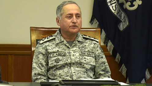 Pakistan Navy Chief Admiral Zafar Mahmood warns enemy