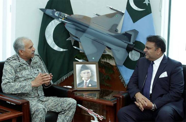 Info Minister, Air Chief discuss regional security situation