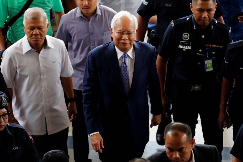 Malaysia ex-PM goes on trial over graft