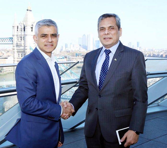 Pakistan HC Nafees Zakaria held important meeting with London Mayor Sadiq Khan