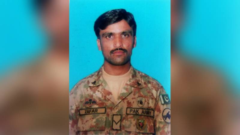 Hayatabad operation: Injured Lance Naik Zafar Iqbal embraces Shahadat