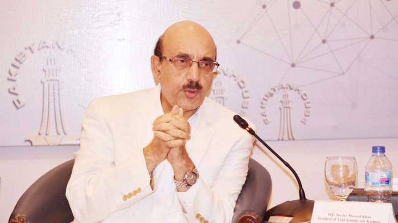 No peace in South Asia sans resolution of Kashmir dispute: AJK President