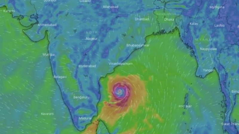 Extremely severe cyclone Fani with wind speed of 205 KPH to hit Indian coast