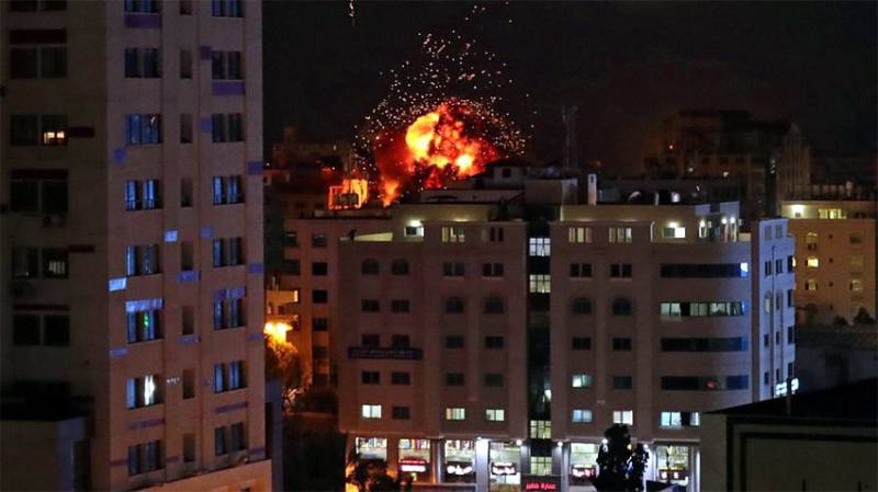 Israeli air raids hit Turkish State news Agency building