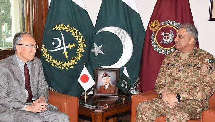 Japanese Ambassador met COAS General Bajwa, discuss regional security