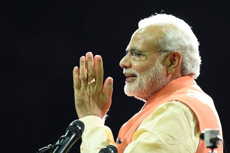 Modi meditates as India mega polls near end