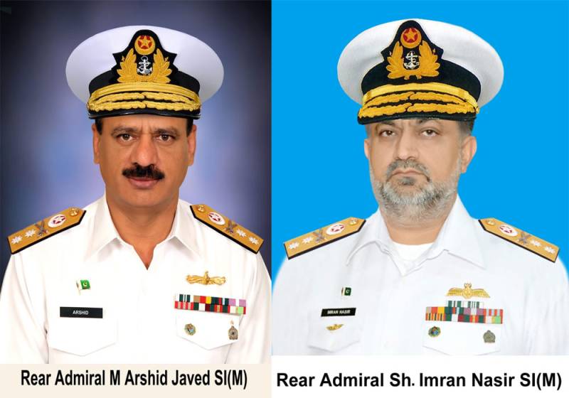 Two Commodores of Pakistan Navy promoted as Rear Admirals