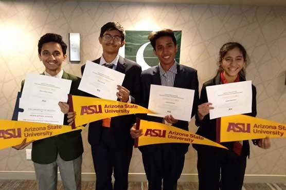 Four Young Pakistani scientists makes historic achievement at International ISEF 2019 special awards