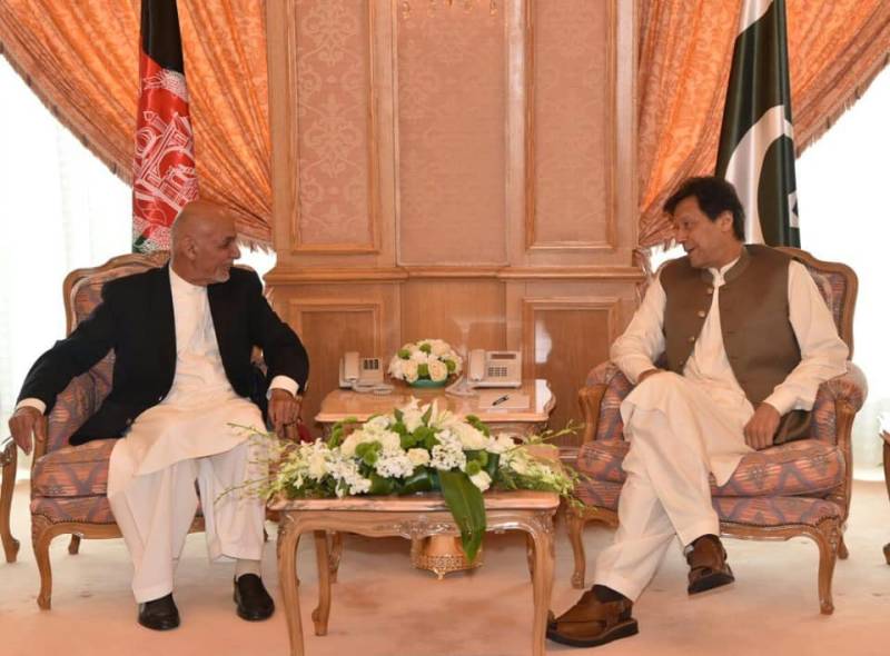 PM Imran, Afghan President Ghani discuss bilateral relations and regional situation