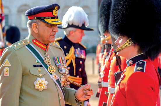 Army Chief General Bajwa arrives in London on official visit