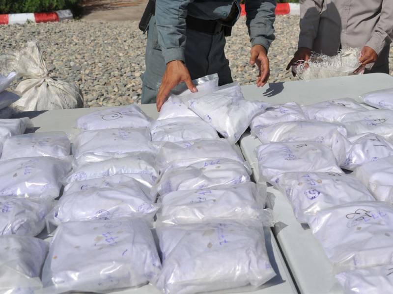 Police set ablaze 143 Kilogram narcotics