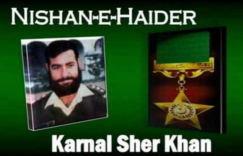 20th martyrdom anniversary of Captain Karnal Sher Khan being observed today