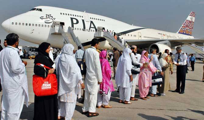 Ist Hajj flight from Multan leaves for Saudi Arabia