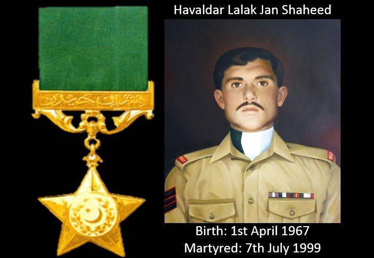 20th martyrdom anniversary of Nishan-i-Haider Haveldar Lalak Jan today