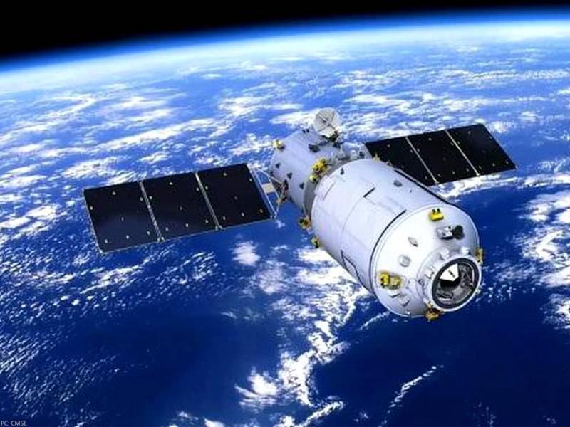 China’s space station to fall to Earth from space today