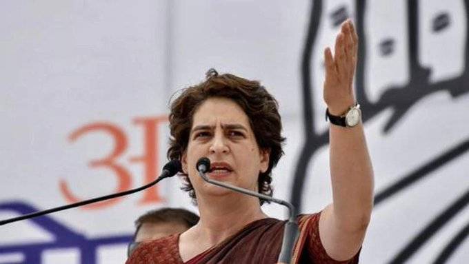 Indian Congress leader Priyanka Gandhi arrested by BJP government