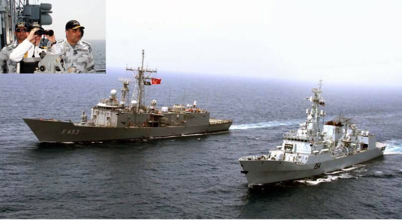 Pakistan and Turkey conduct joint Naval Exercise at Karachi