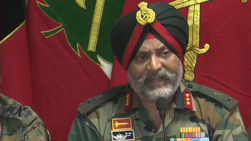 Frustrated over rising insurgency, Indian Military Commander in Occupied Kashmir lashes out at Pakistan Army