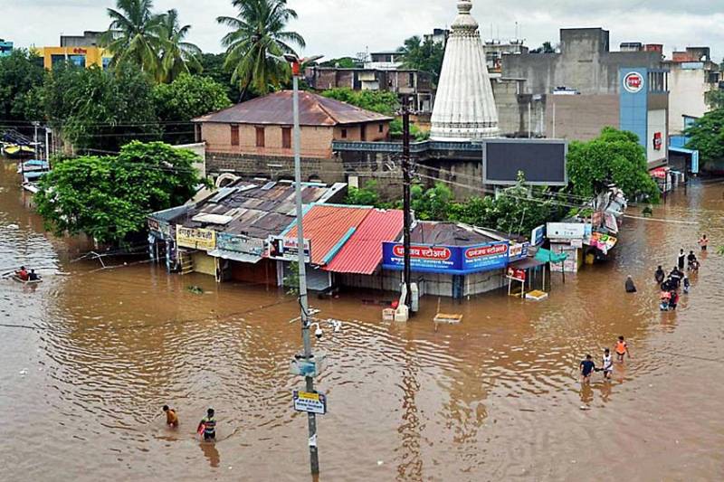 Thirty three people killed in flood related incidents in India