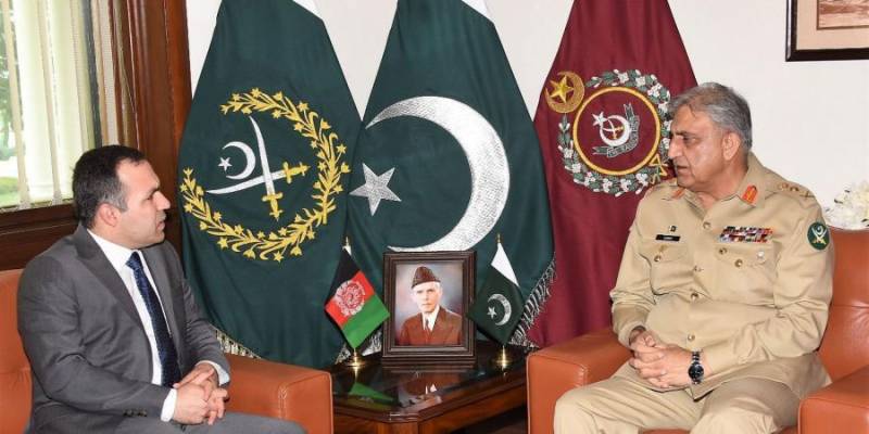 Army Chief, Afghan ambassador discuss ongoing Afghan reconciliation process