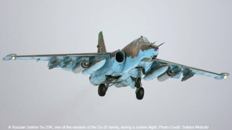 Russian Air Force Su 25 fighter bomber crashed, Fate of Pilots unclear