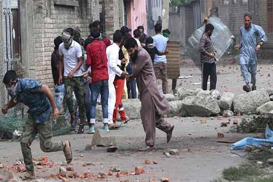 Fear of Massive rebellion across Occupied Kashmir, Indian troops deploy surveillance drones in population